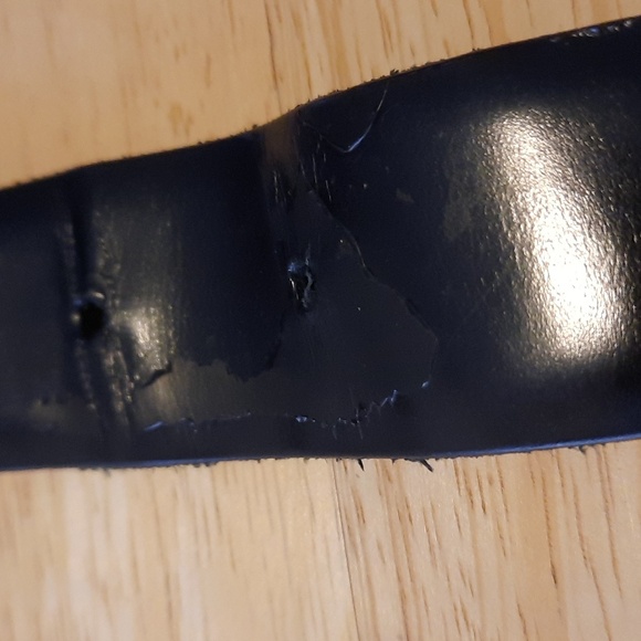 COACH black patent leather belt - Picture 8 of 12